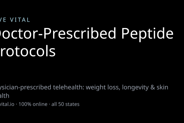 Live Vital’s Peptide Menu, Mapped: Which Protocol Fits Which Goal (and Budget)