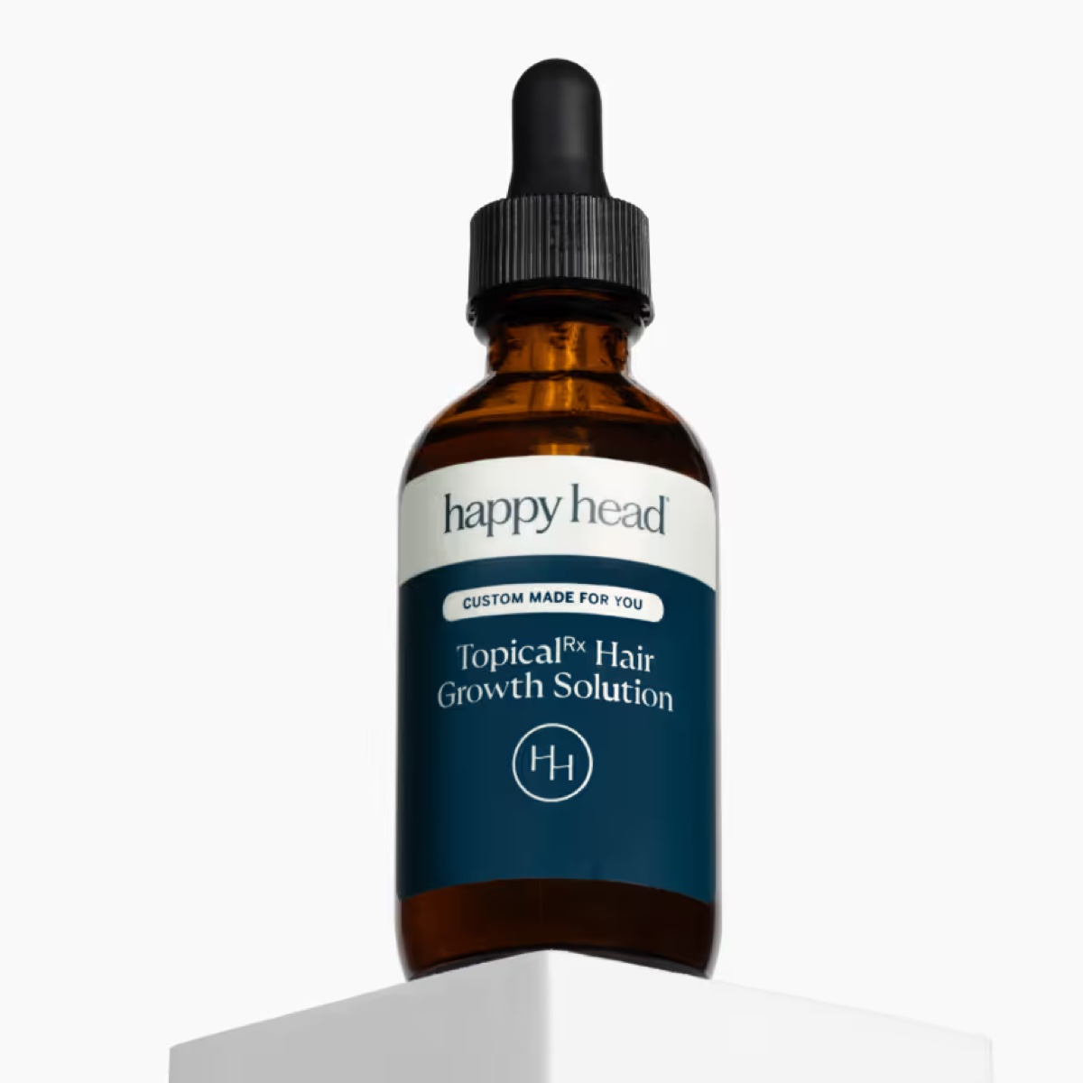 Happy Head TopicalRx custom compounded hair growth dropper bottle