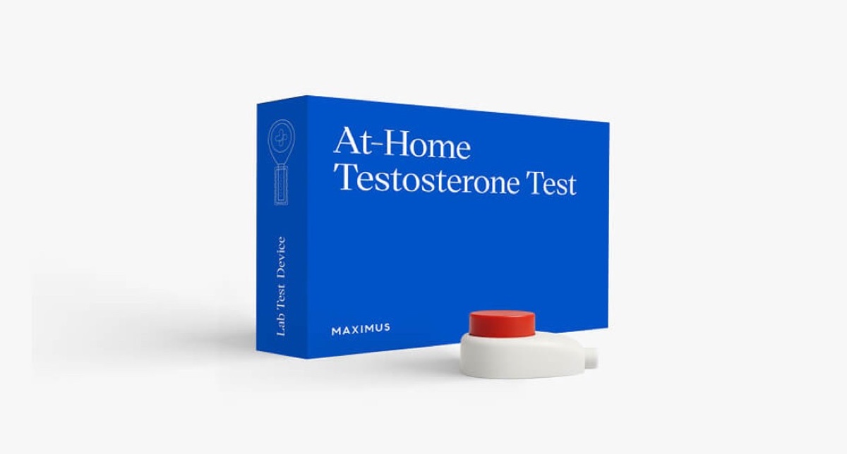 Maximus at-home testosterone test kit